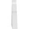 Ekena Millwork Saratoga Architectural Grade PVC Gable Bracket, 72"W x 12"H x 2"D x 6"F, 4/12 Pitch GBP072X12X0206SAR00 - alternate 4